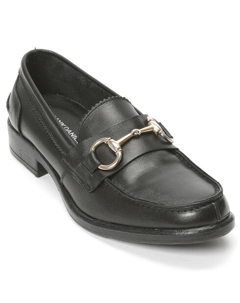 Mocassins en Cuir Mina noirs