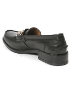 Mocassins en Cuir Mina noirs