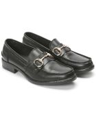 Mocassins en Cuir Mina noirs