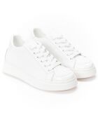 Sneakers en Cuir Fredy blanches