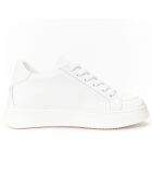 Sneakers en Cuir Fredy blanches