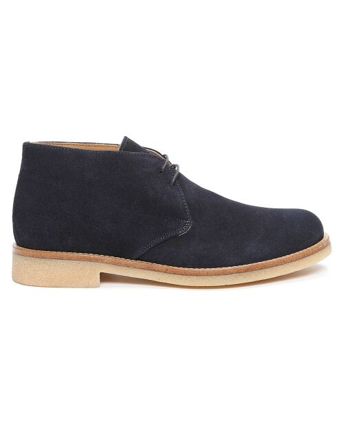 Derbies en Velours de Cuir Teso anthracite