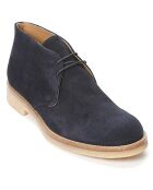 Derbies en Velours de Cuir Teso anthracite