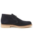 Derbies en Velours de Cuir Teso anthracite