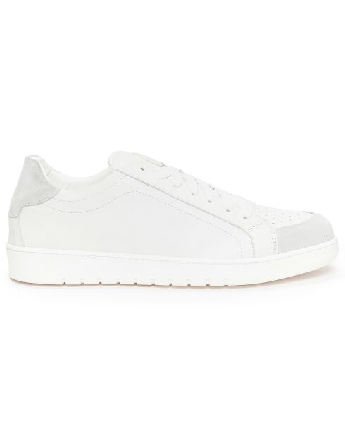 Sneakers en Cuir Pali blanc/gris