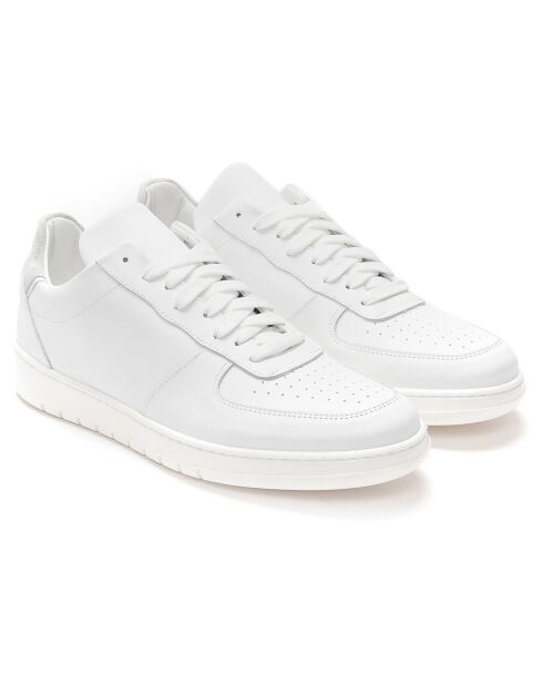 Sneakers en Cuir Ciao blanc/gris