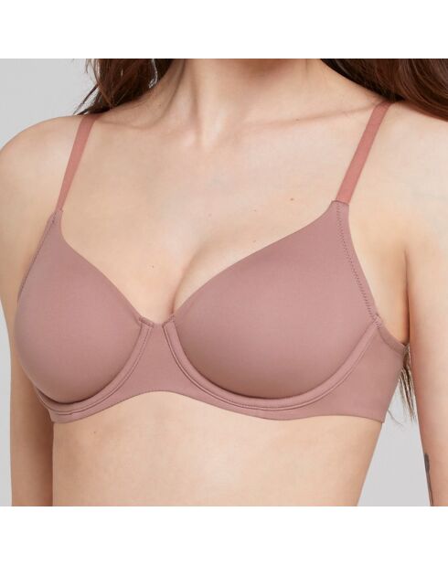 Soutien-gorge avec armatures Nothing vieux rose