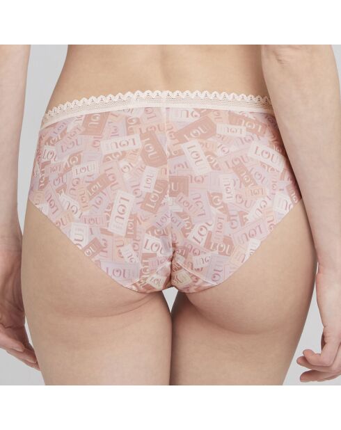 Culotte Oxygene Arty vieux rose