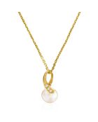Pendentif Phenix or jaune