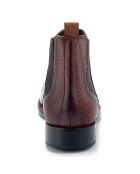 Chelsea Boots en Cuir Casina marron