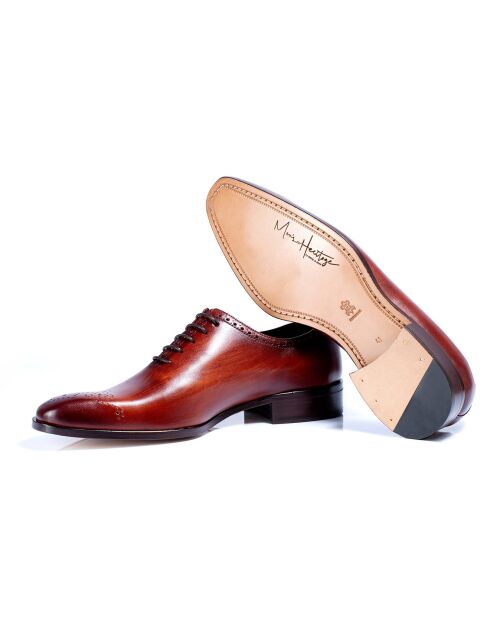 Richelieus en Cuir Tuniman marron