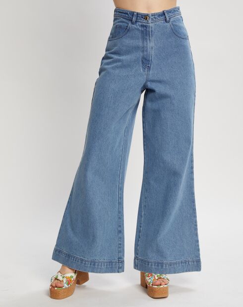 Jean Large Amerinjean bleu