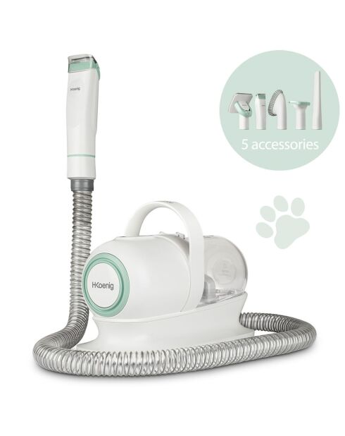 Wit/grijze dierenknipper