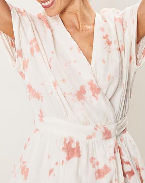 Ivana rosafarbenes Kleid