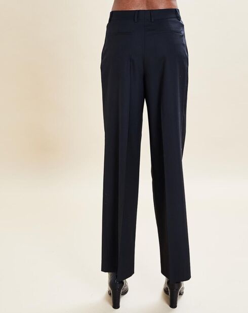 Pantalon en Laine mélangée Orson noir