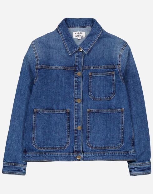 Veste en jean Utah bleue