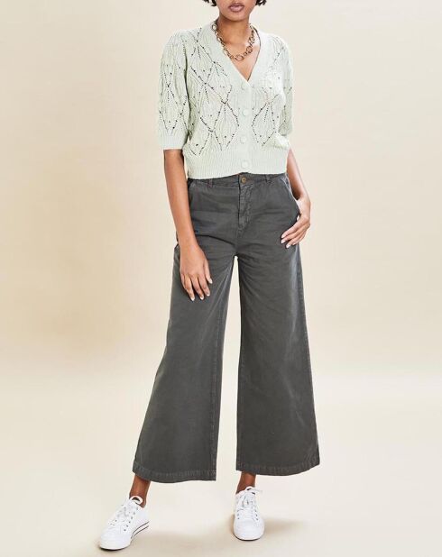 Dunkle khakifarbene Palace-Hose