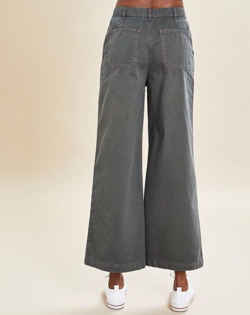 Dunkle khakifarbene Palace-Hose