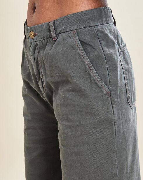 Dunkle khakifarbene Palace-Hose