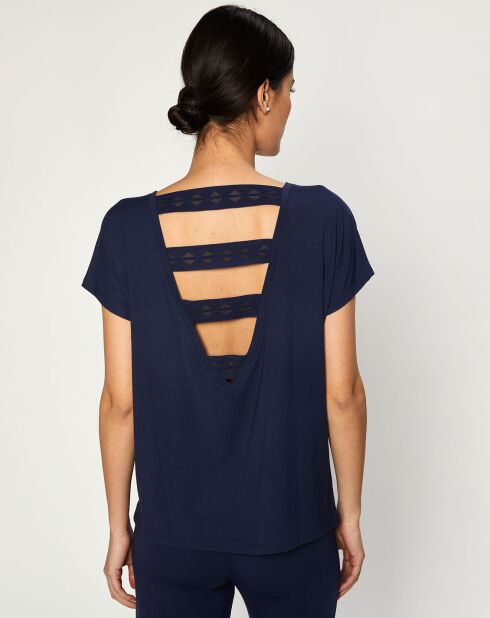 T-Shirt Jeanne bleu marine
