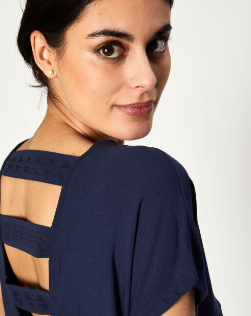 T-Shirt Jeanne bleu marine