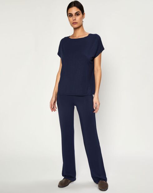T-Shirt Jeanne bleu marine