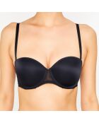 Soutien-gorge coques bandeau Thelma noir