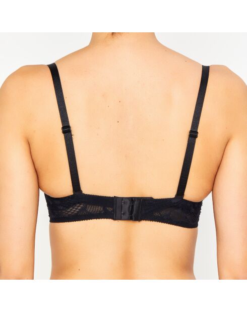 Soutien-gorge coques bandeau Thelma noir