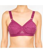 Soutien-gorge sans armatures Cœur Croisé 556 rose antique