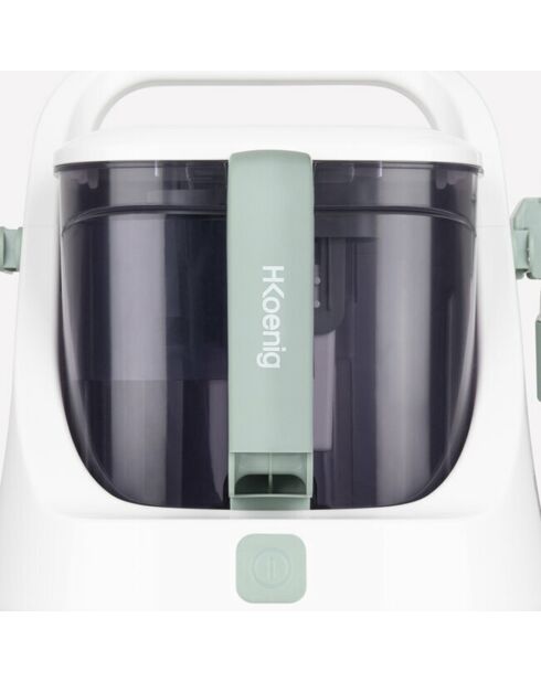 Reiniging van handtextiel in zwart/grijs