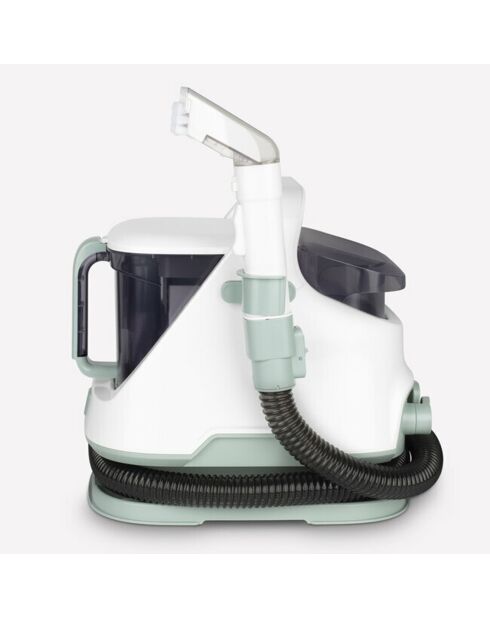 Reiniging van handtextiel in zwart/grijs