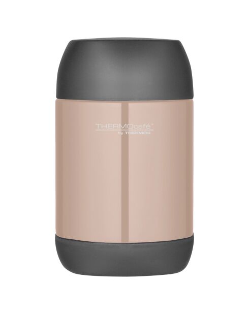 Taupe geïsoleerde voedselhouder - 0,5L
