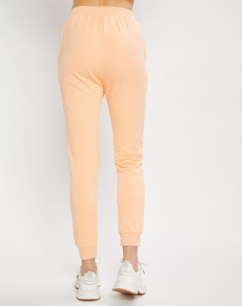 Pantalon de jogging en Coton Livy orange clair