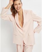 Veste blazer Jorja ample rose clair