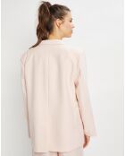 Veste blazer Jorja ample rose clair