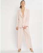 Veste blazer Jorja ample rose clair