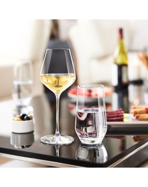 6 Verres à pied Ultime transparents - 47 cl