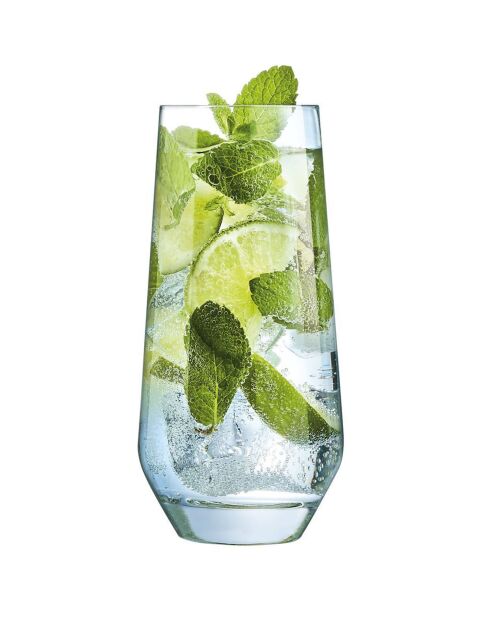 6 Verres haut Ultime transparents - 45 cl