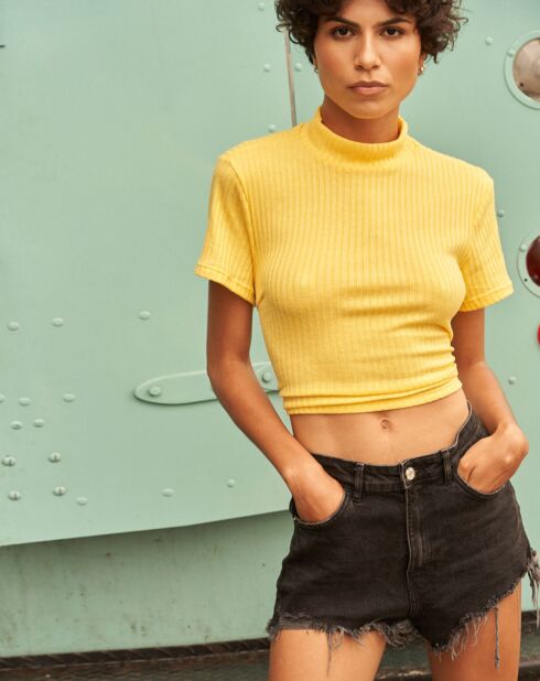 Top Hennion jaune