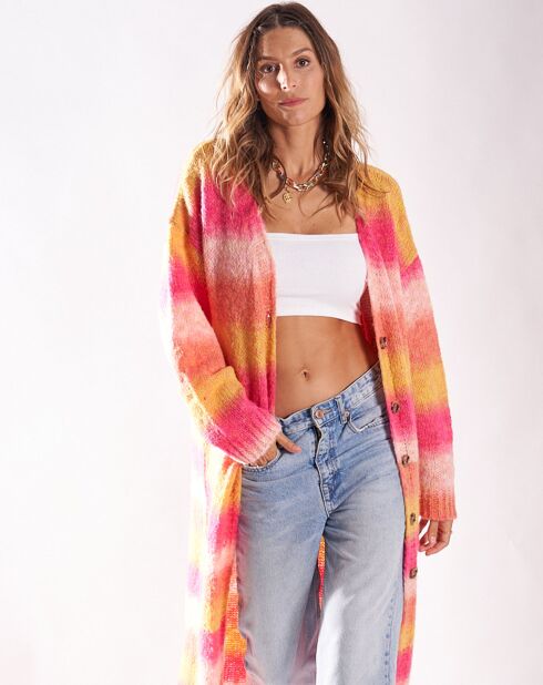 Gilet en Maille Thiers multicolore