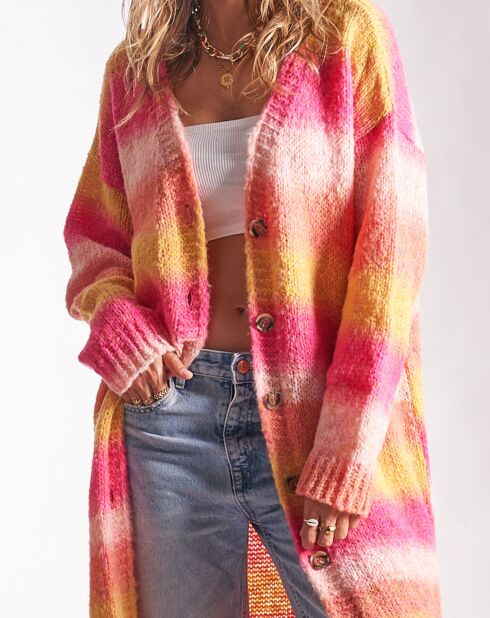 Gilet en Maille Thiers multicolore