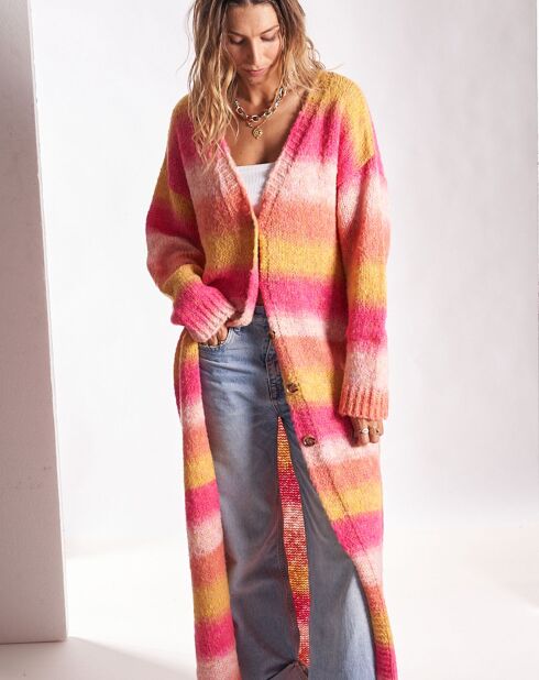 Gilet en Maille Thiers multicolore