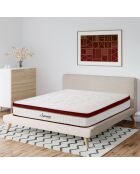 Matelas Supreme rouge/blanc - 180x200 cm