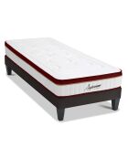 Ensembe Matelas + Sommier Supreme rouge/blanc - 90x190 cm