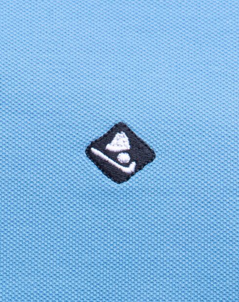 Polo manches courtes Cléo bleu