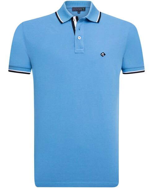 Polo manches courtes Cléo bleu