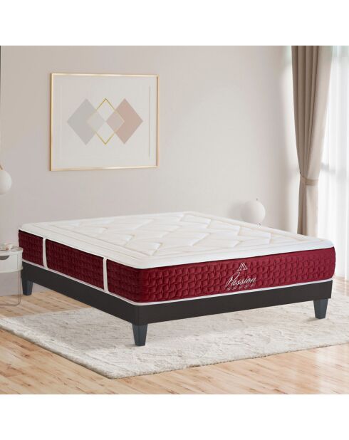 Pack Prêt à dormir Passion rouge/blanc - 90x200 cm