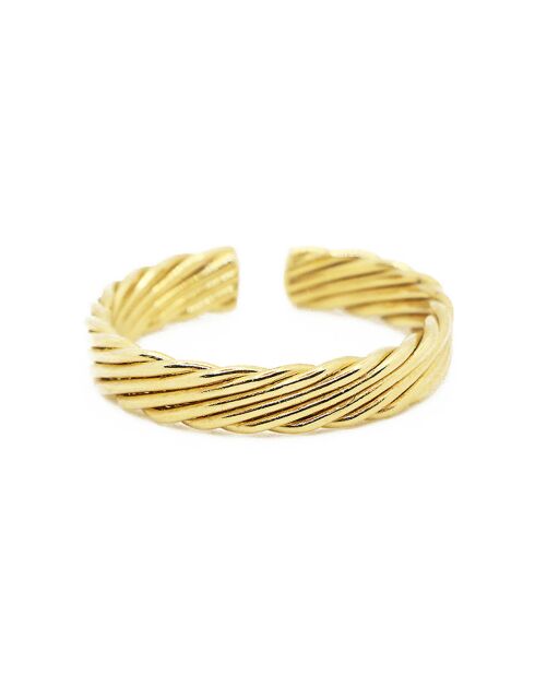 Bague Emma en Laiton doré