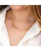 Collier Faustine en Laiton doré