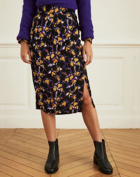 Jupe Joie imprimée multicolore